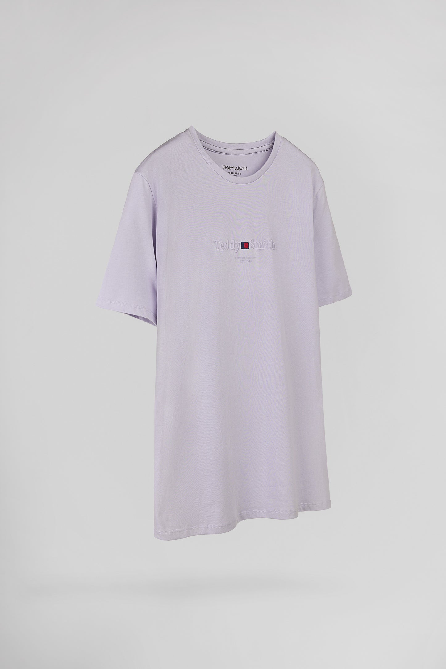 T-shirt col rond T-JIM MC LAVANDE - Teddy Smith
