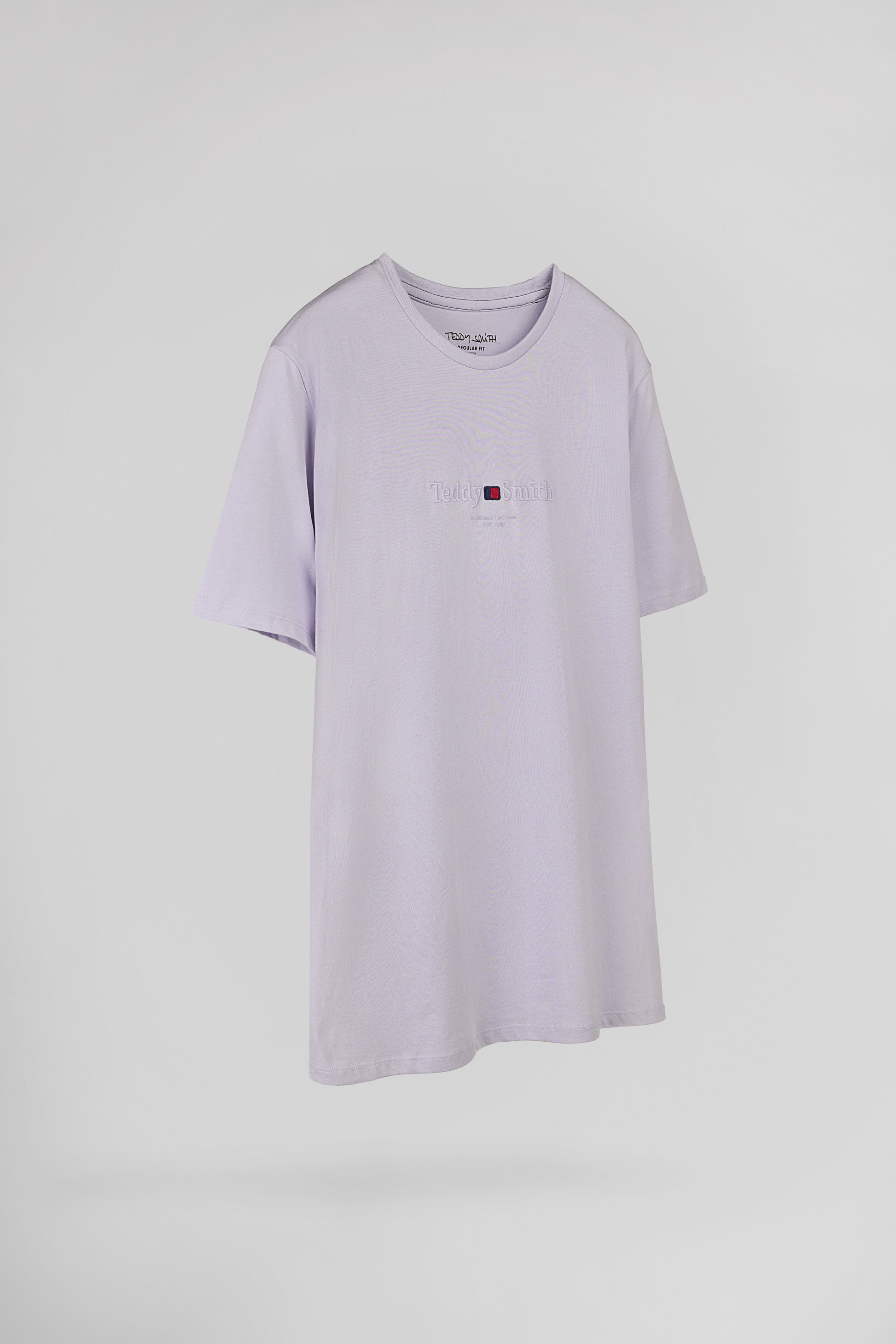 T-shirt col rond T-JIM MC LAVANDE - Teddy Smith