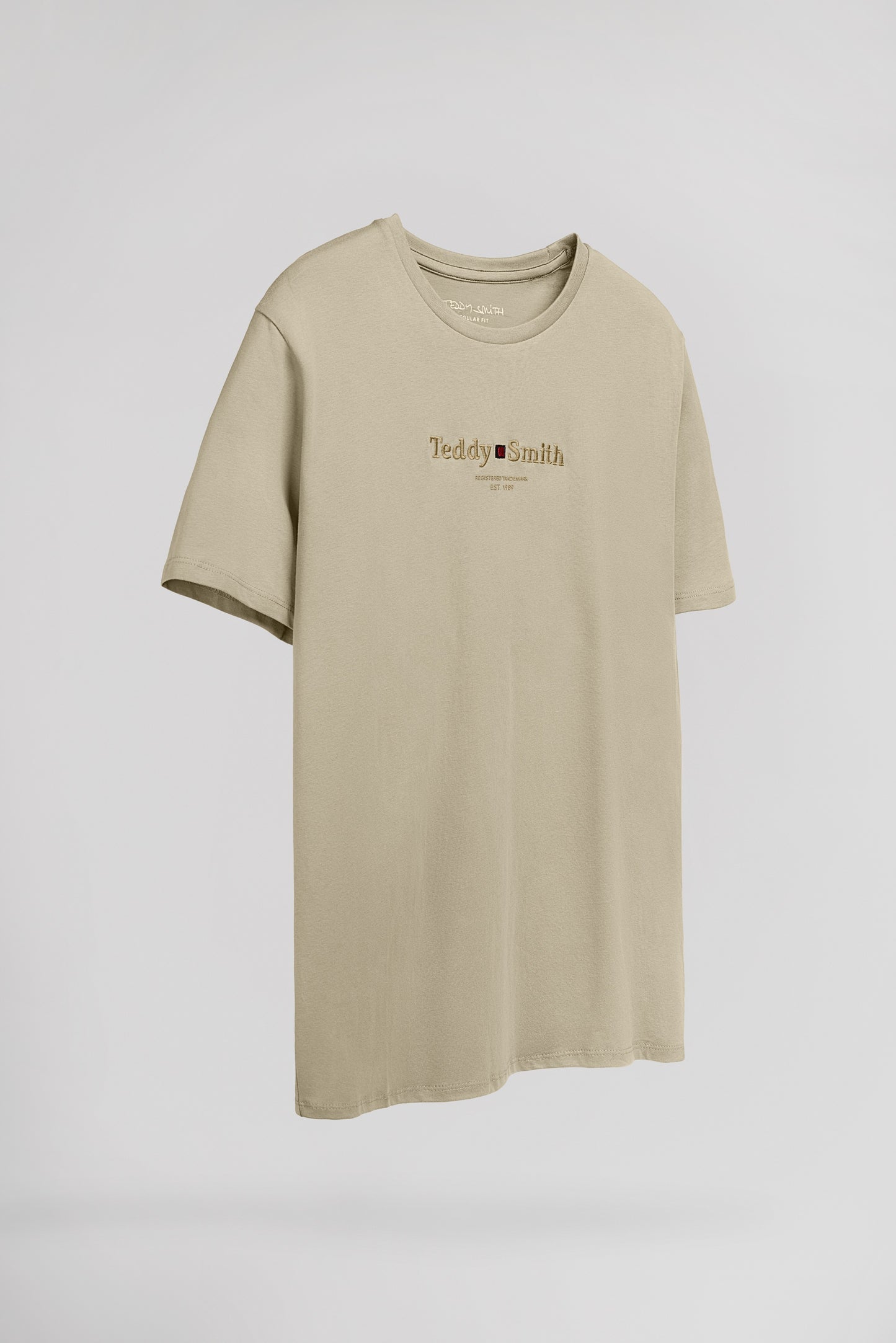 T-shirt T-JIM MC BLEACH KAKI