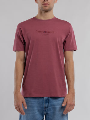 T-shirt T-JIM MC FRAMBOISE FONCE - Teddy Smith