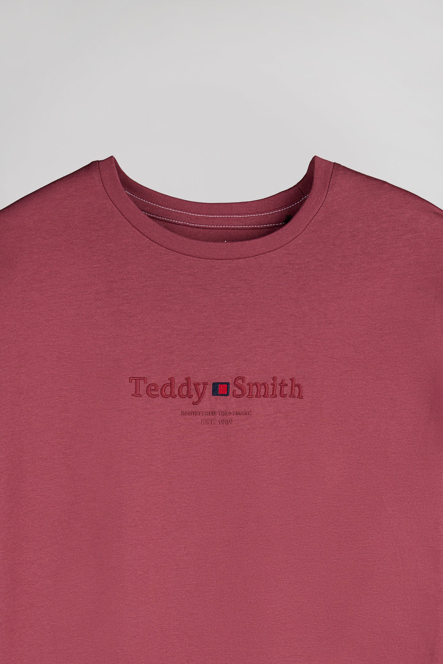T-shirt T-JIM MC FRAMBOISE FONCE - Teddy Smith