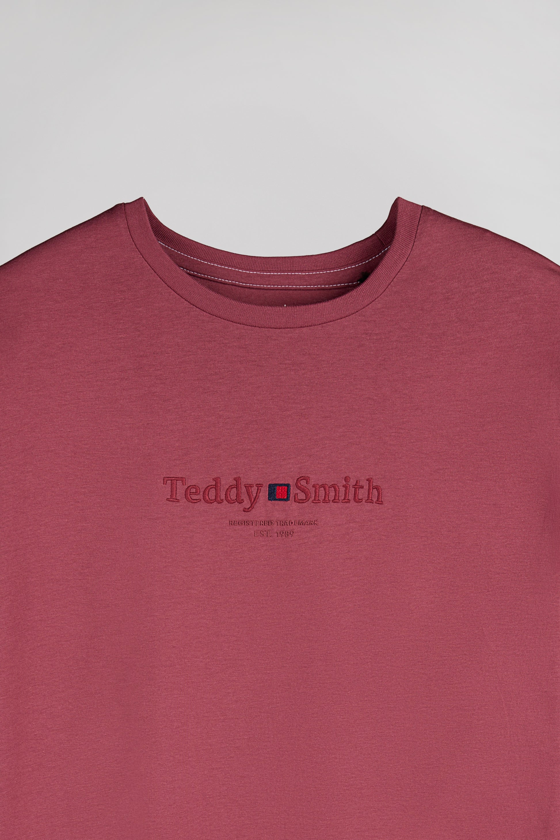 T-shirt T-JIM MC FRAMBOISE FONCE - Teddy Smith