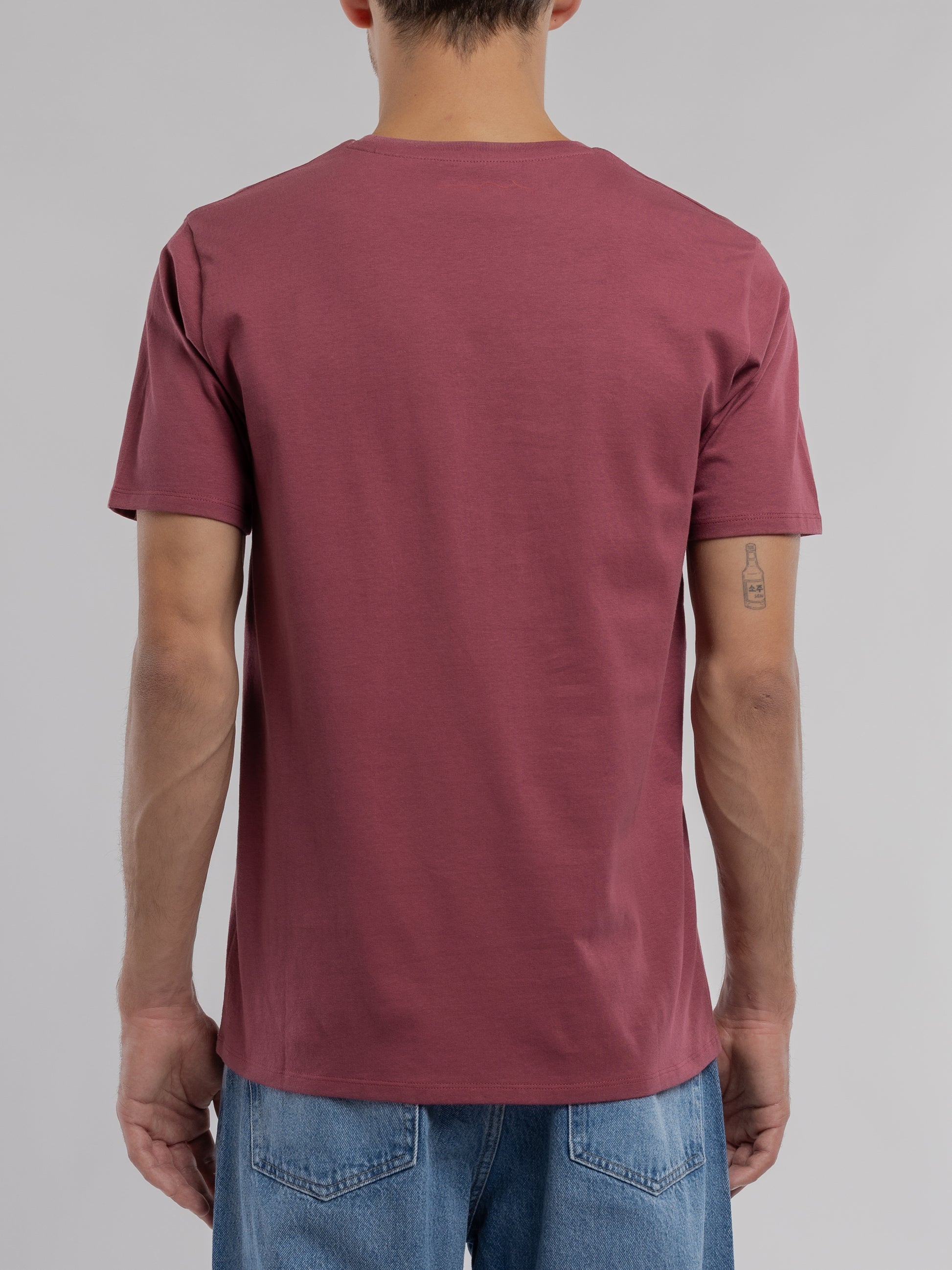 T-shirt T-JIM MC FRAMBOISE FONCE - Teddy Smith