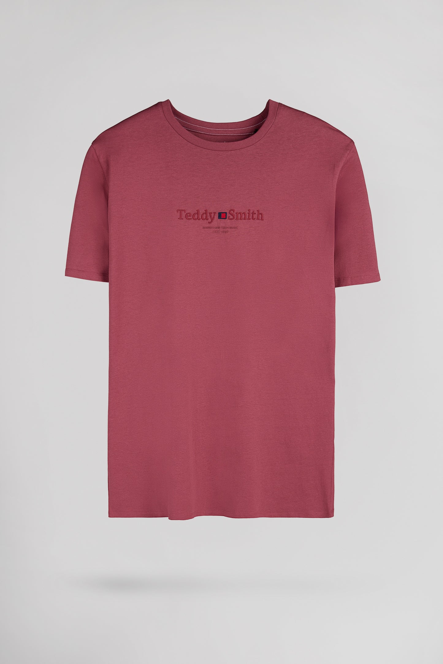 T-shirt T-JIM MC FRAMBOISE FONCE - Teddy Smith