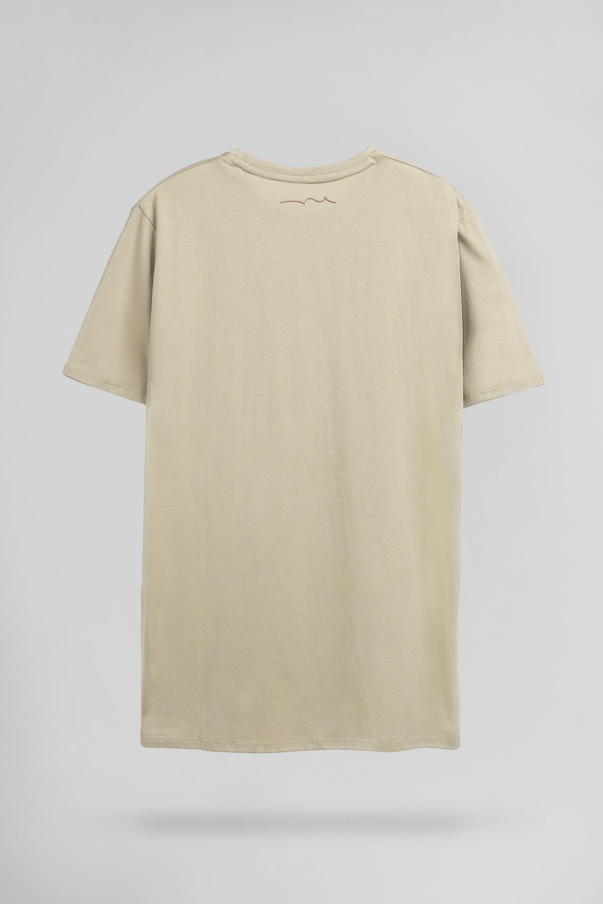 T-shirt col rond T-JIM MC SOFT GREGE - Teddy Smith