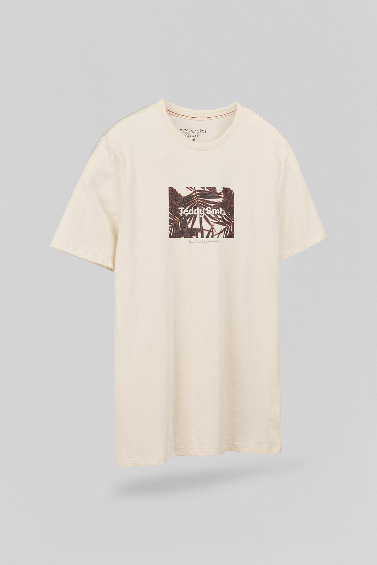 T-shirt T-ARES MC CREAM - Teddy Smith
