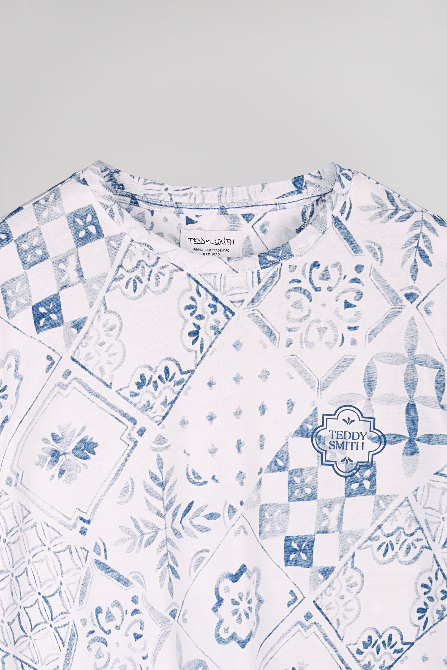 T-shirt T-ARESKI MC BLANC - Teddy Smith