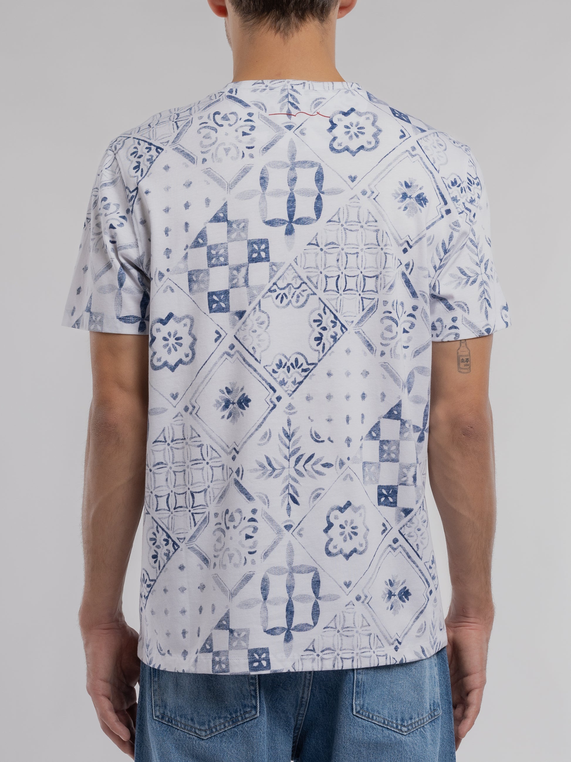 T-shirt T-ARESKI MC BLANC - Teddy Smith