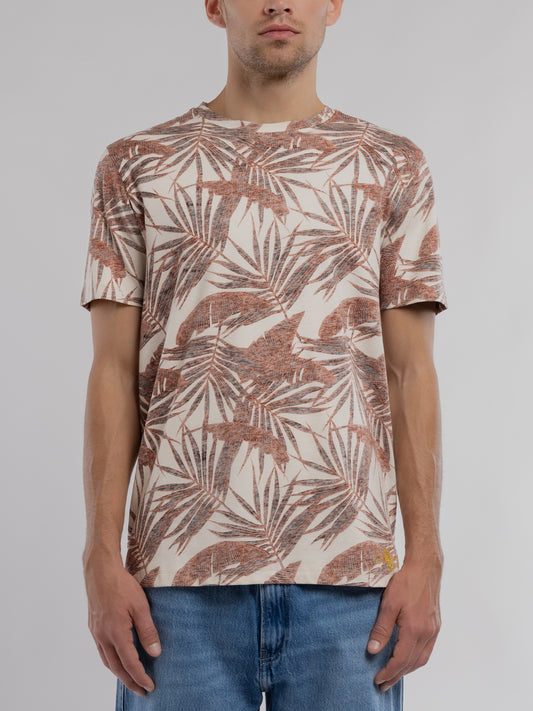 Achat T-shirt T-ARESKI MC CREAM - Teddy Smith