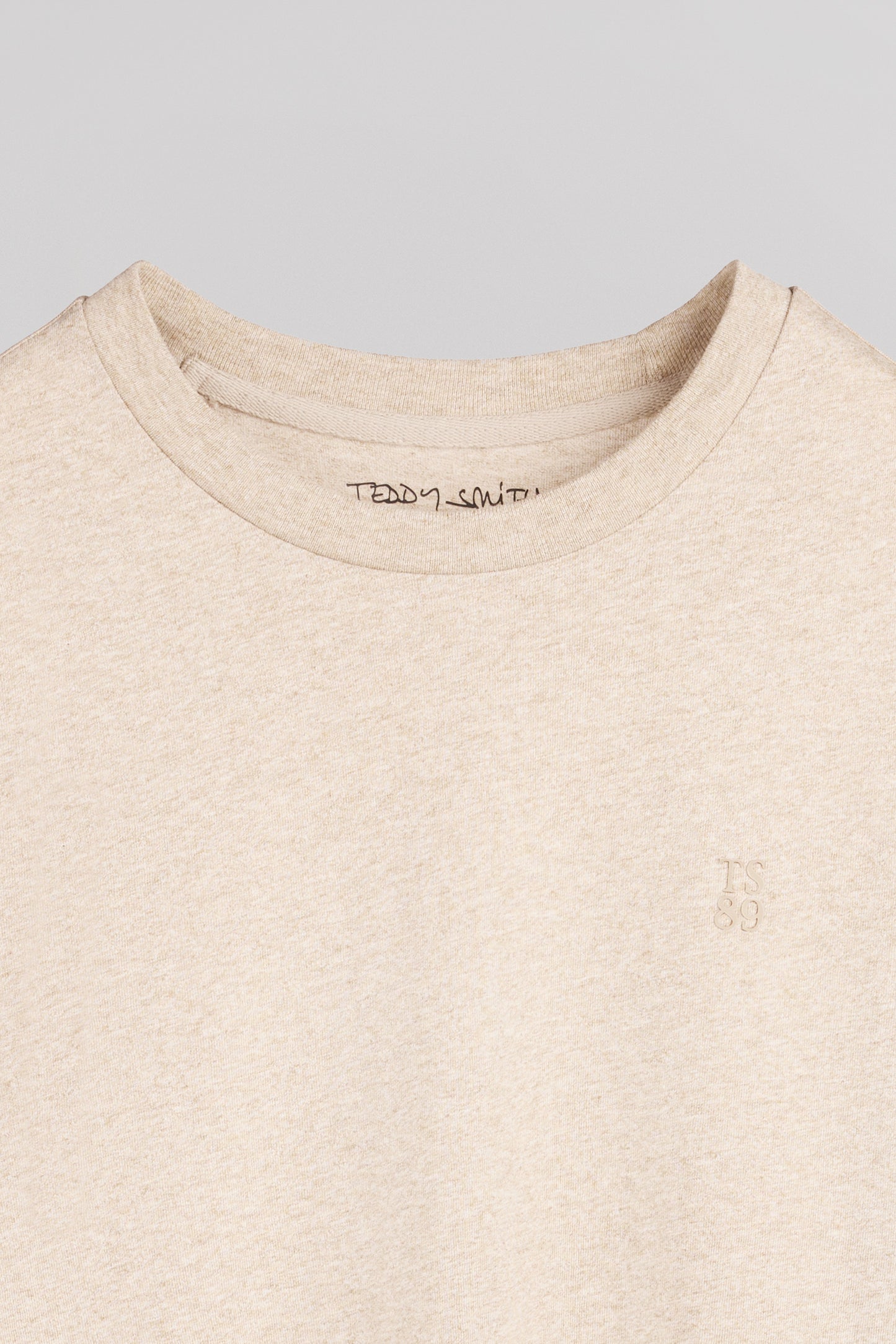 T-shirt T-NARVIK MC CREAM GRINDLE