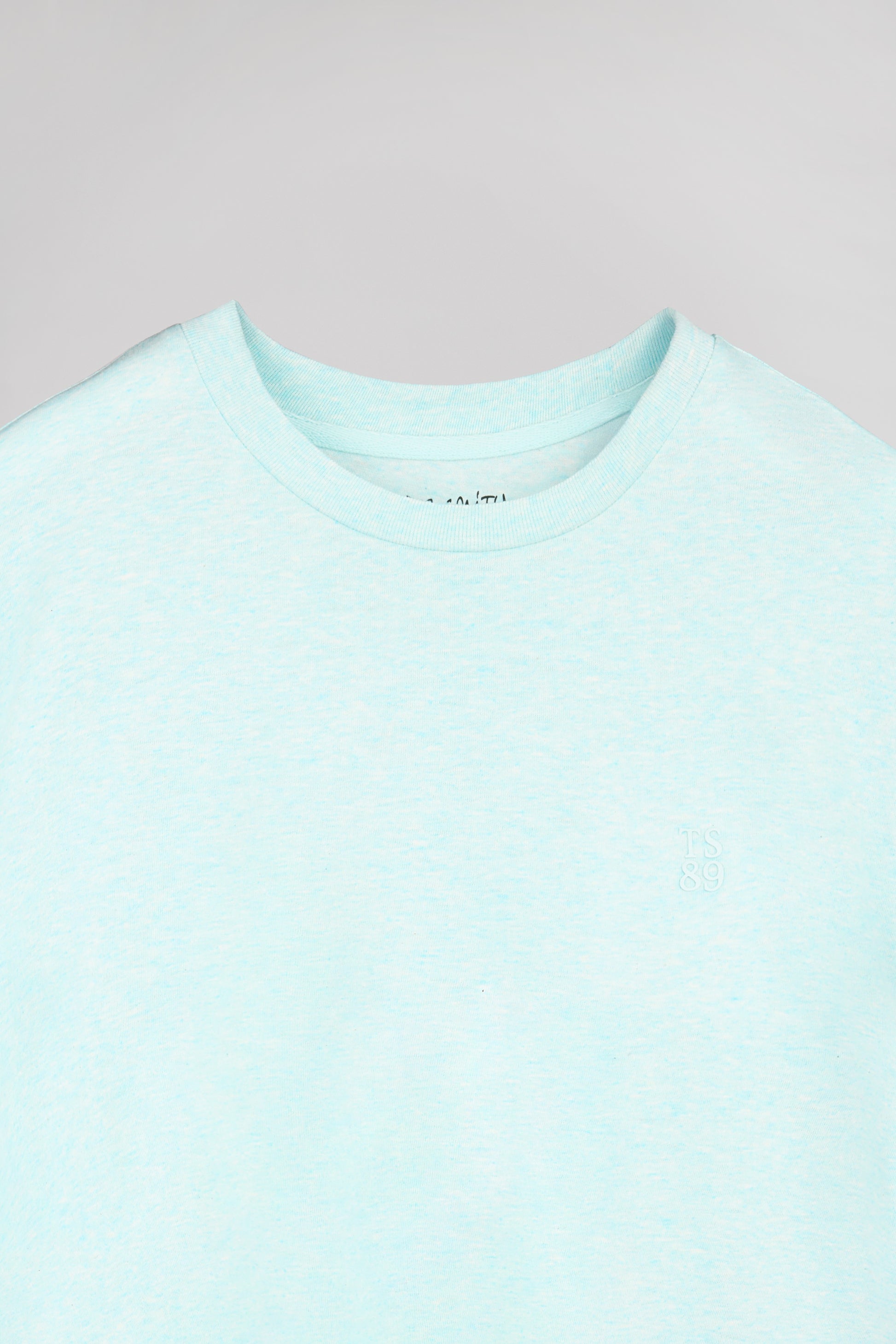 T-shirt T-NARVIK MC BLEACH MENTHOL GRINDLE - Teddy Smith