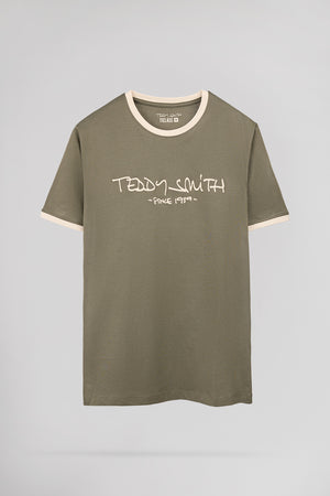 T-shirt TICLASS MC DUSTY KAKI