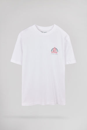 T-shirt ample T-ANDREW MC BLANC - Teddy Smith