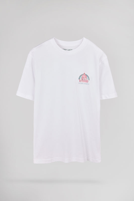 Achat T-shirt ample T-ANDREW MC BLANC - Teddy Smith