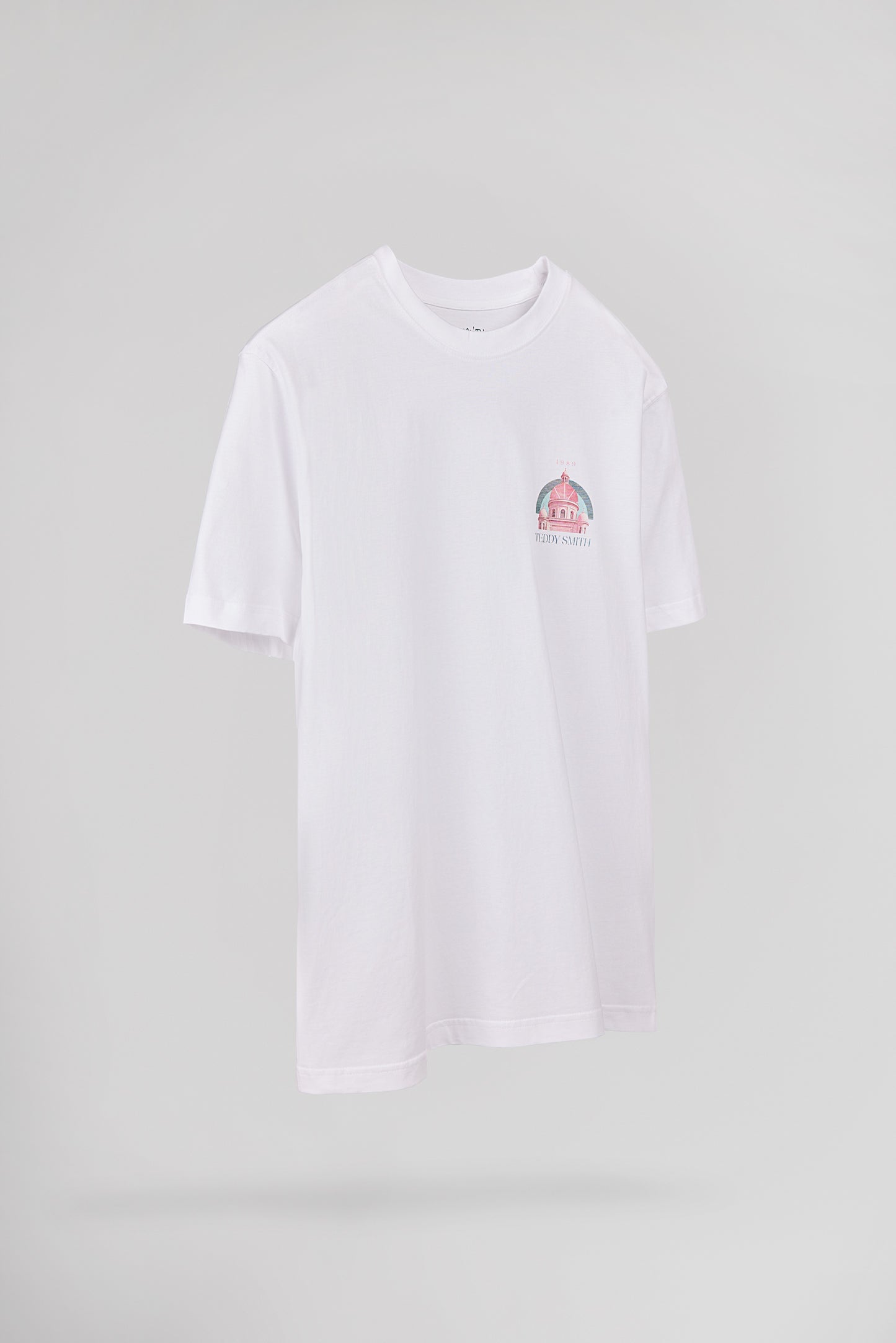 T-shirt ample T-ANDREW MC BLANC - Teddy Smith