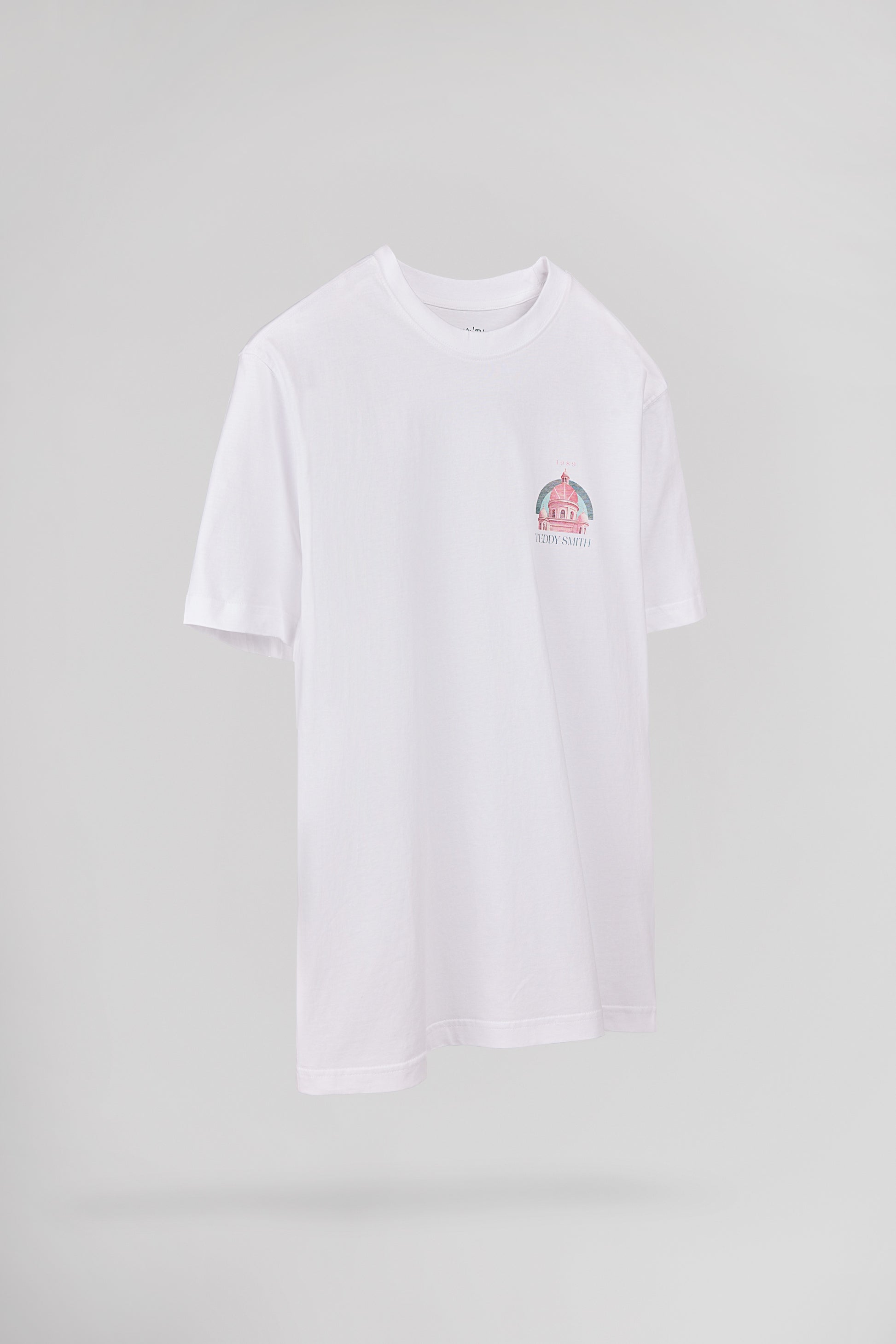 T-shirt ample T-ANDREW MC BLANC - Teddy Smith