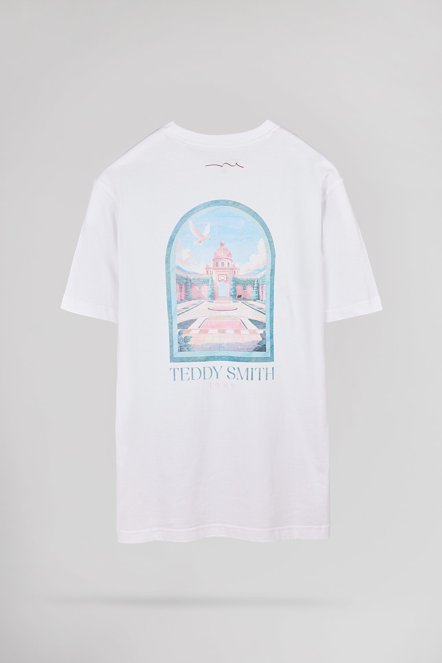 T-shirt ample T-ANDREW MC BLANC - Teddy Smith