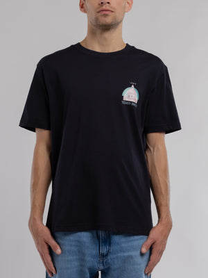 T-shirt T-ANDREW MC DARK NAVY - Teddy Smith