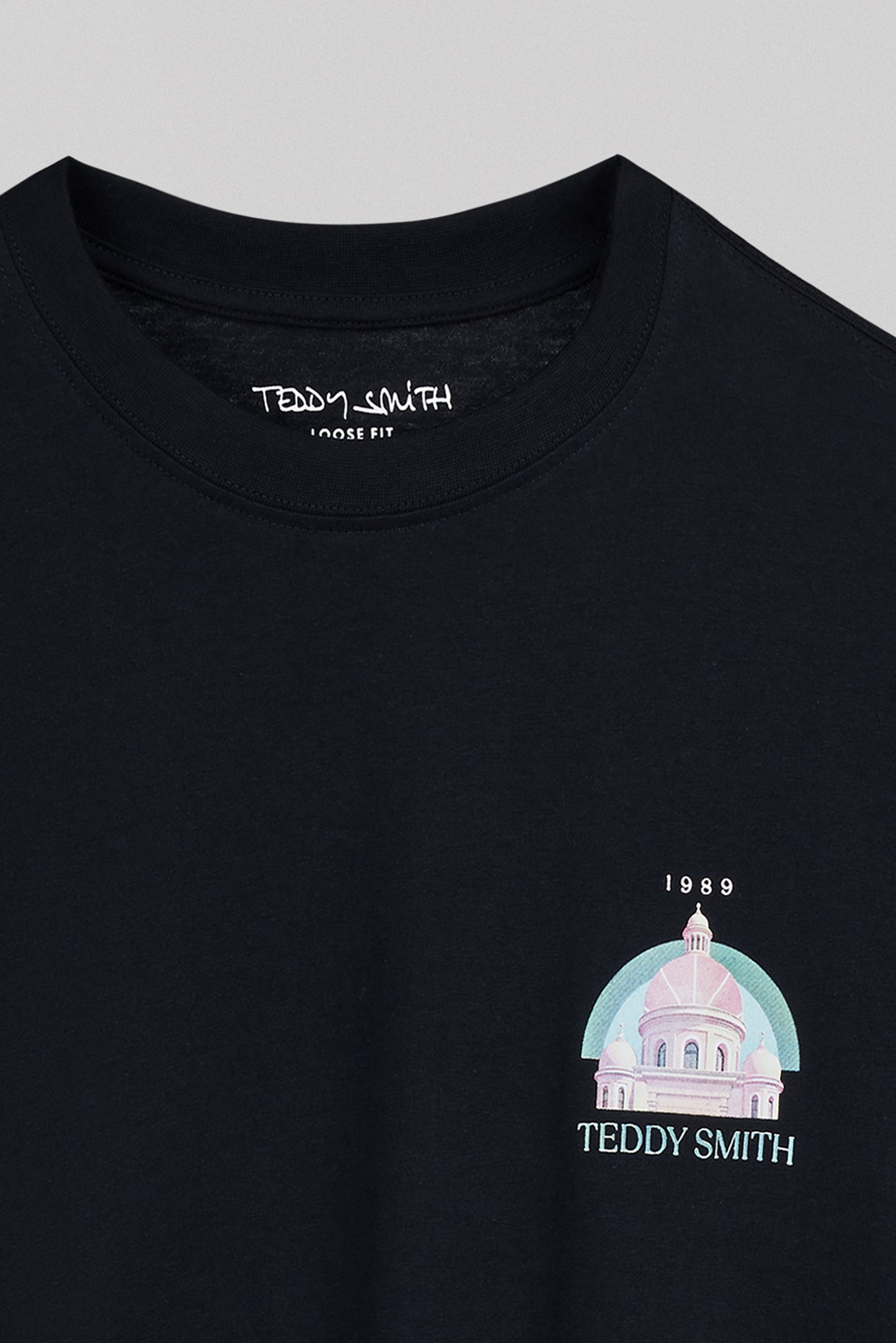 T-shirt ample T-ANDREW MC DARK NAVY