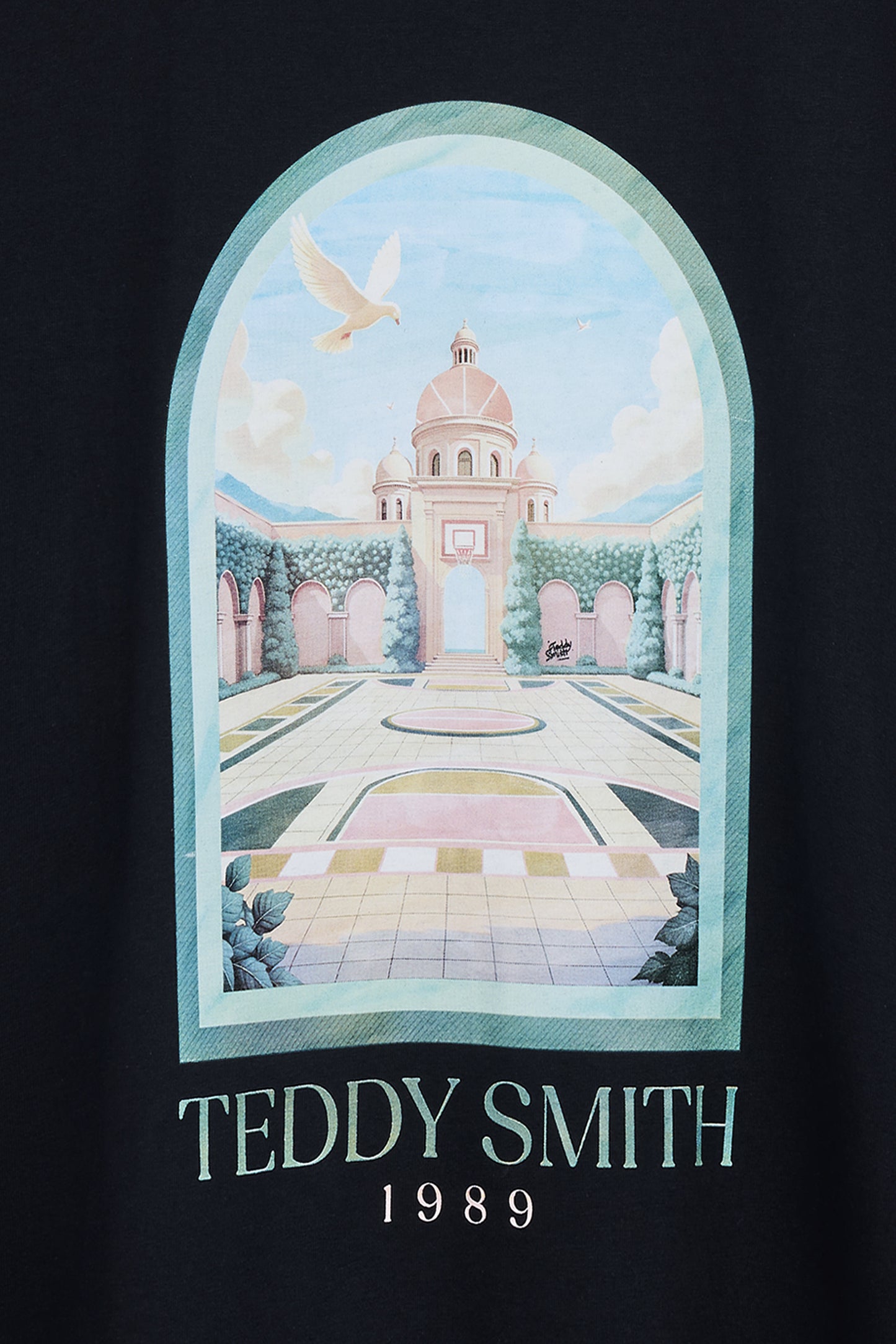 T-shirt ample T-ANDREW MC DARK NAVY