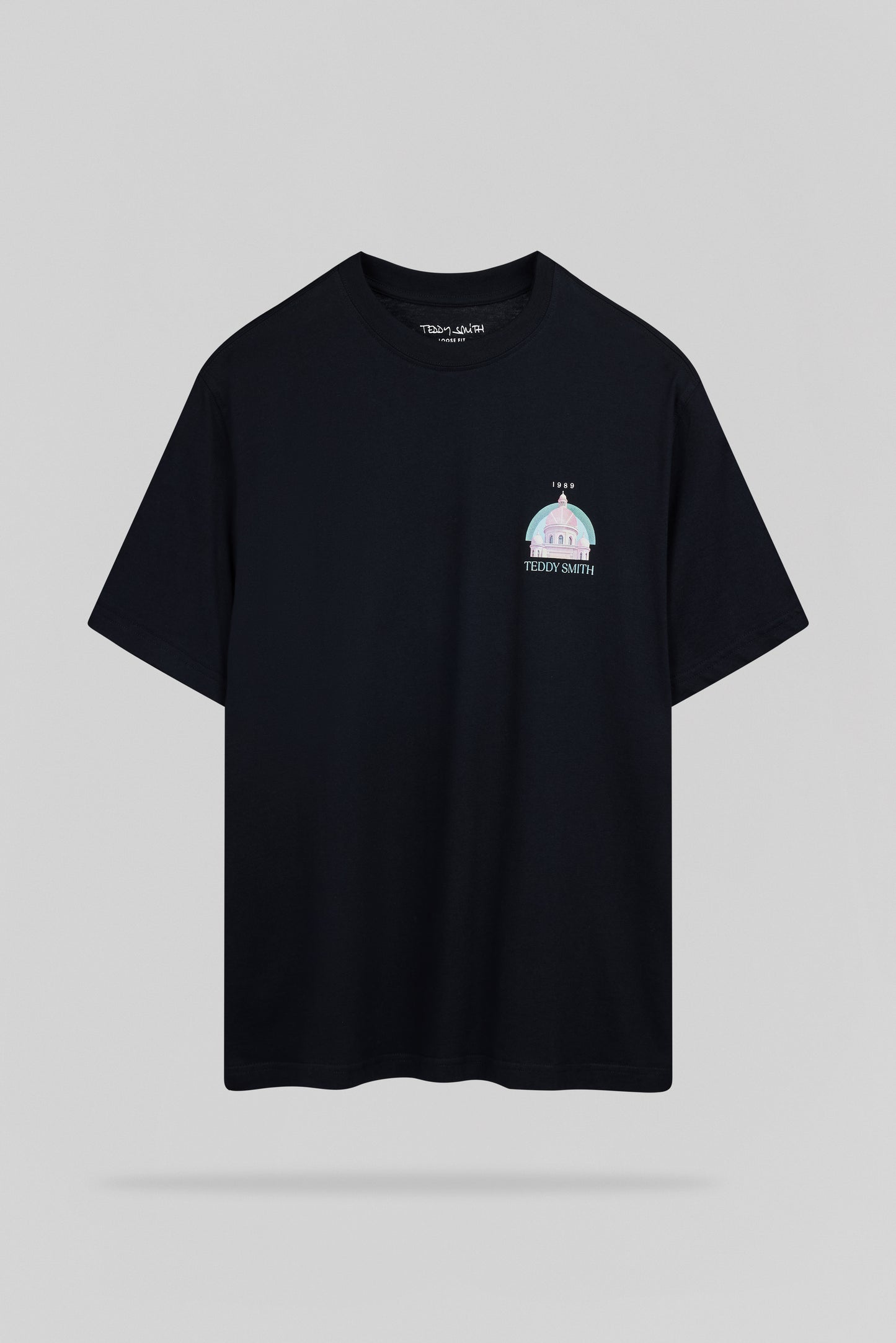 T-shirt ample T-ANDREW MC DARK NAVY