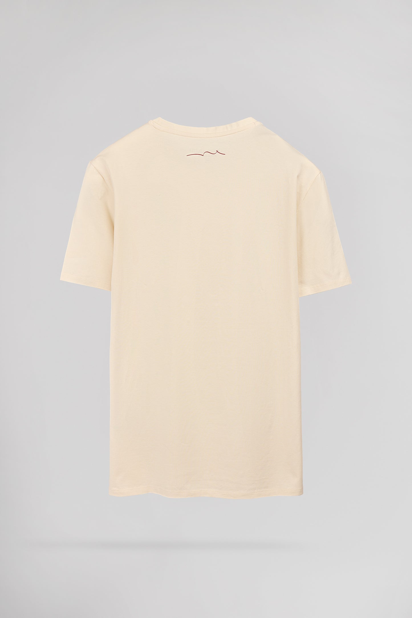 T-shirt T-COMPANY MC CREAM