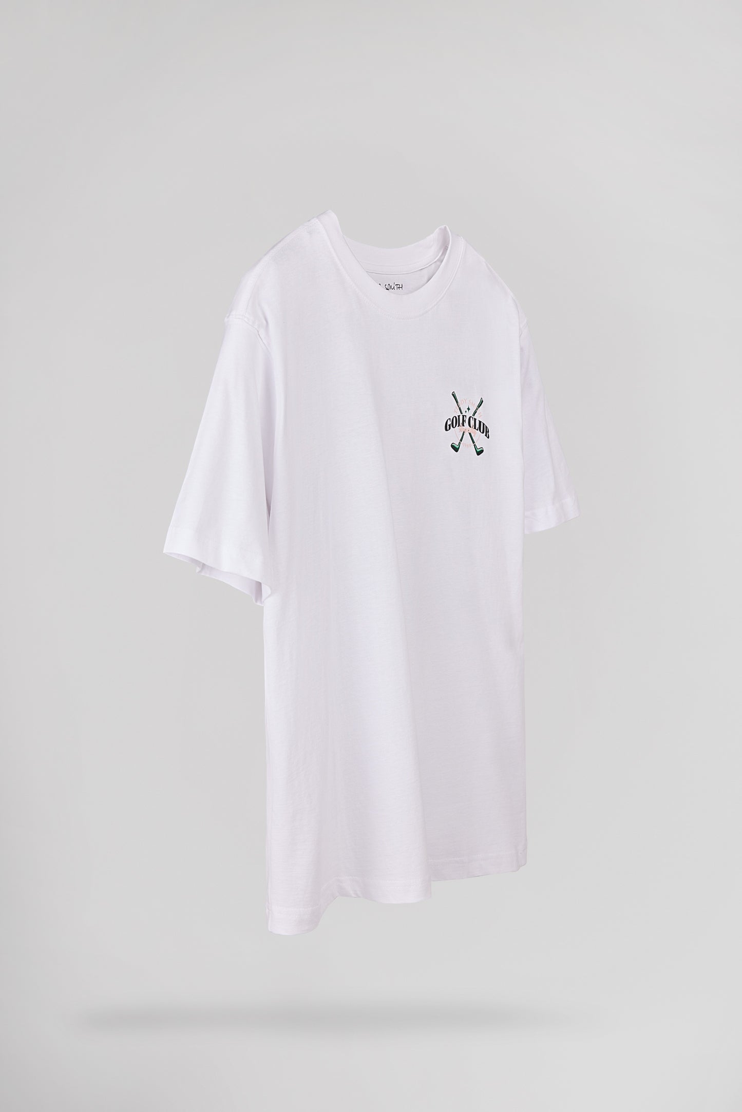 T-shirt ample T-DAMIEN MC BLANC - Teddy Smith