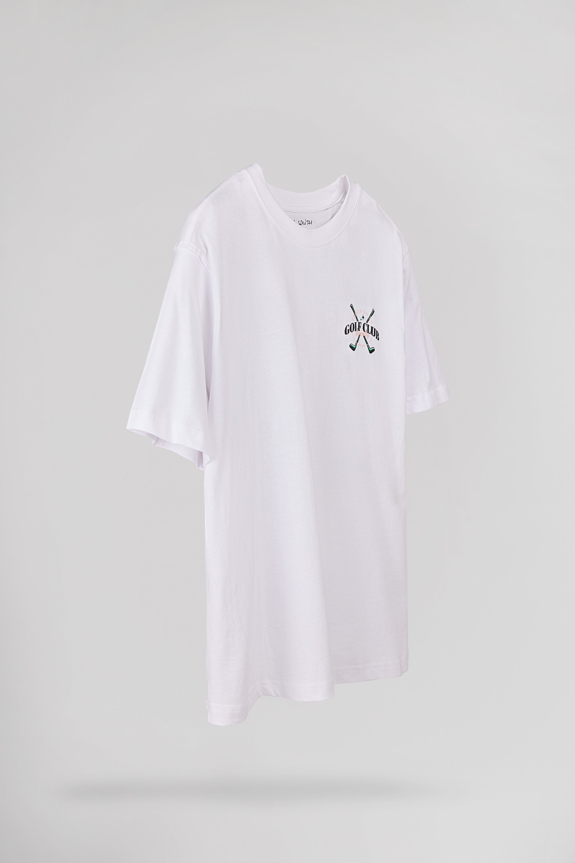 T-shirt ample T-DAMIEN MC BLANC - Teddy Smith