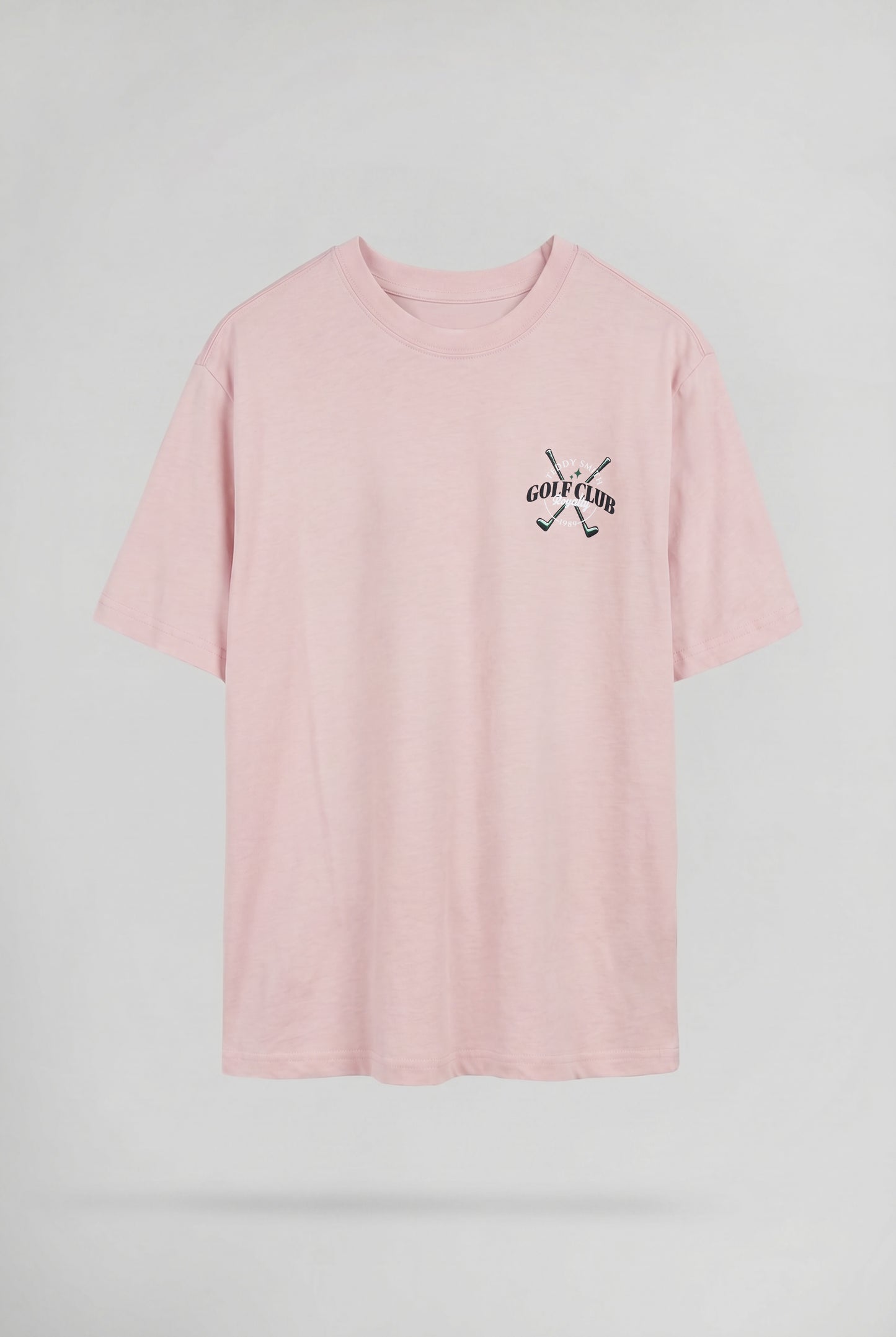 T-shirt ample T-DAMIEN MC ROSE PASTEL