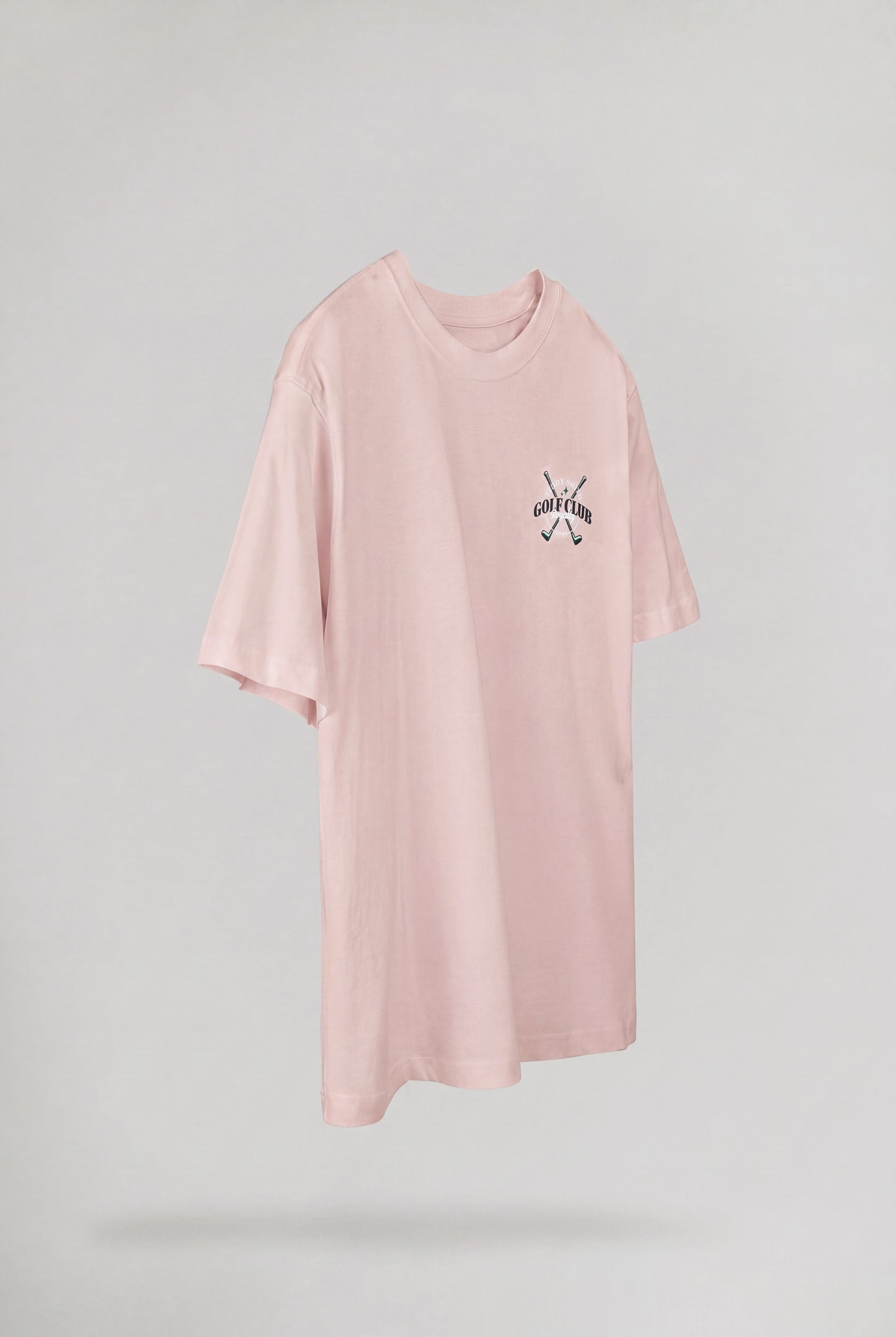 T-shirt ample T-DAMIEN MC ROSE PASTEL