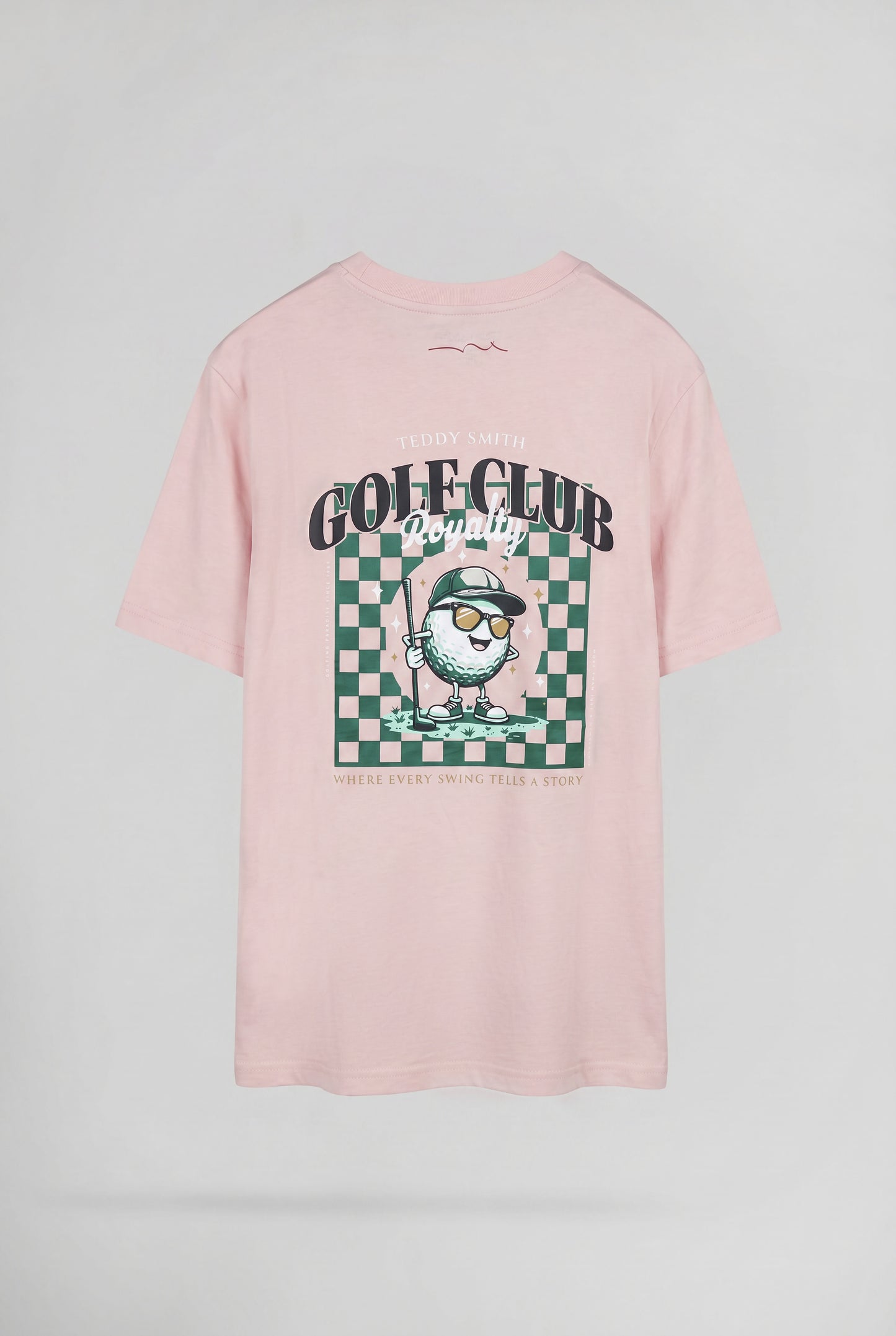 T-shirt ample T-DAMIEN MC ROSE PASTEL