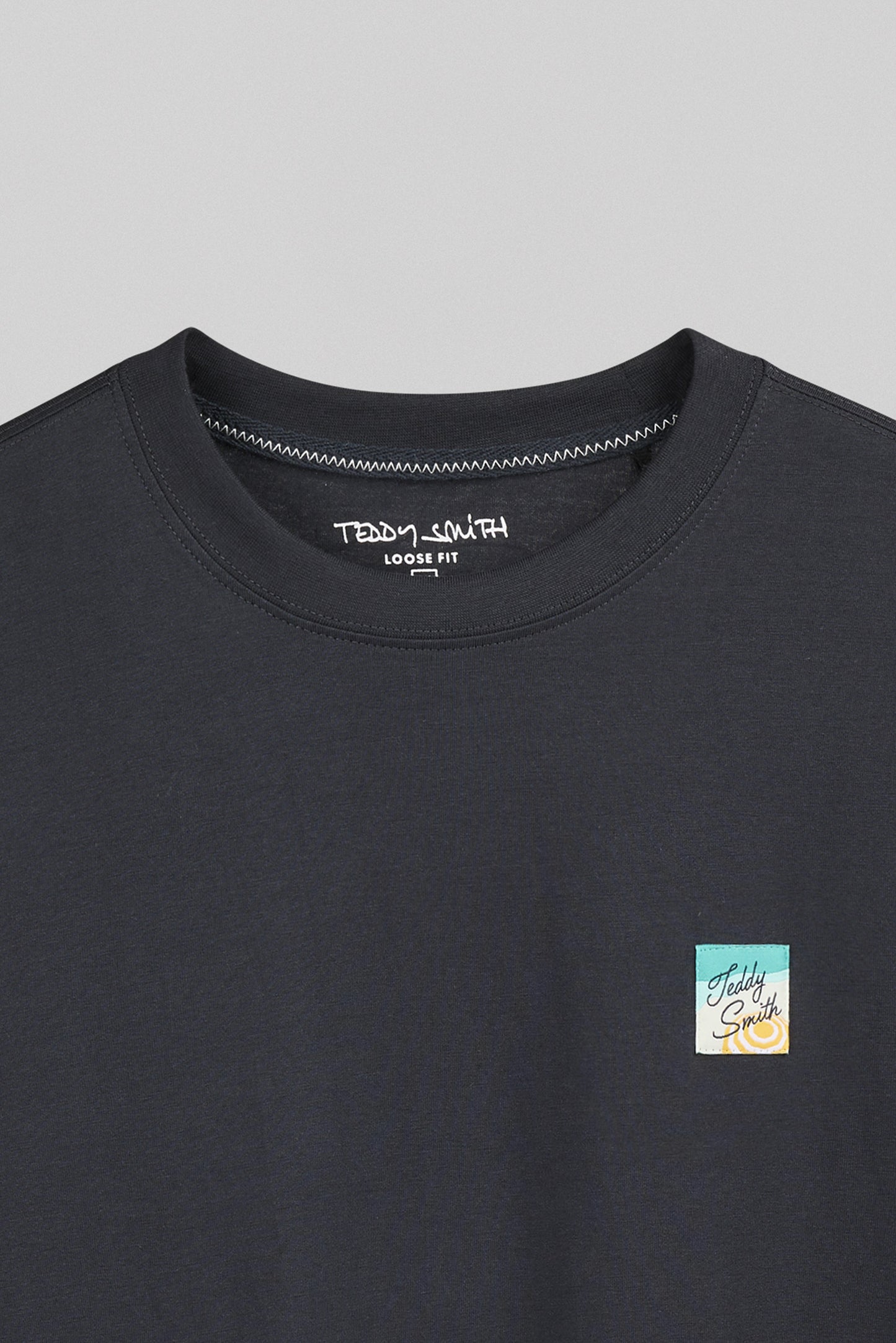 T-shirt T-EDRIC MC DARK NAVY - Teddy Smith