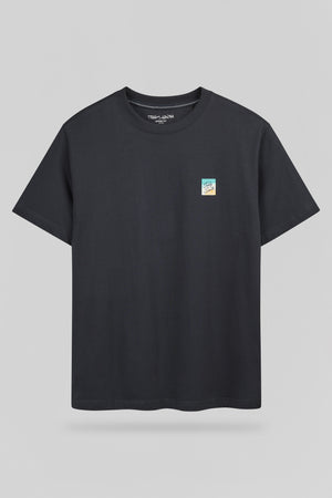 T-shirt T-EDRIC MC DARK NAVY - Teddy Smith