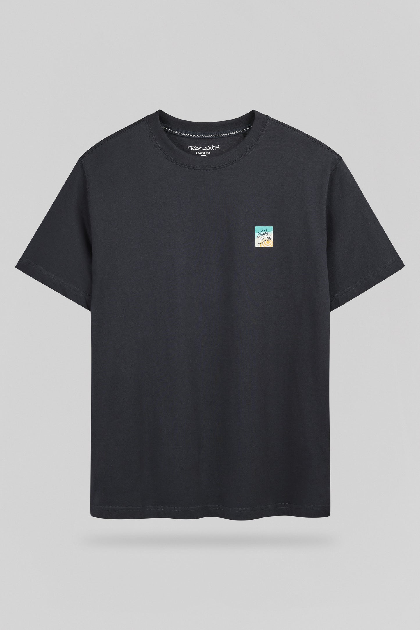 T-shirt T-EDRIC MC DARK NAVY - Teddy Smith