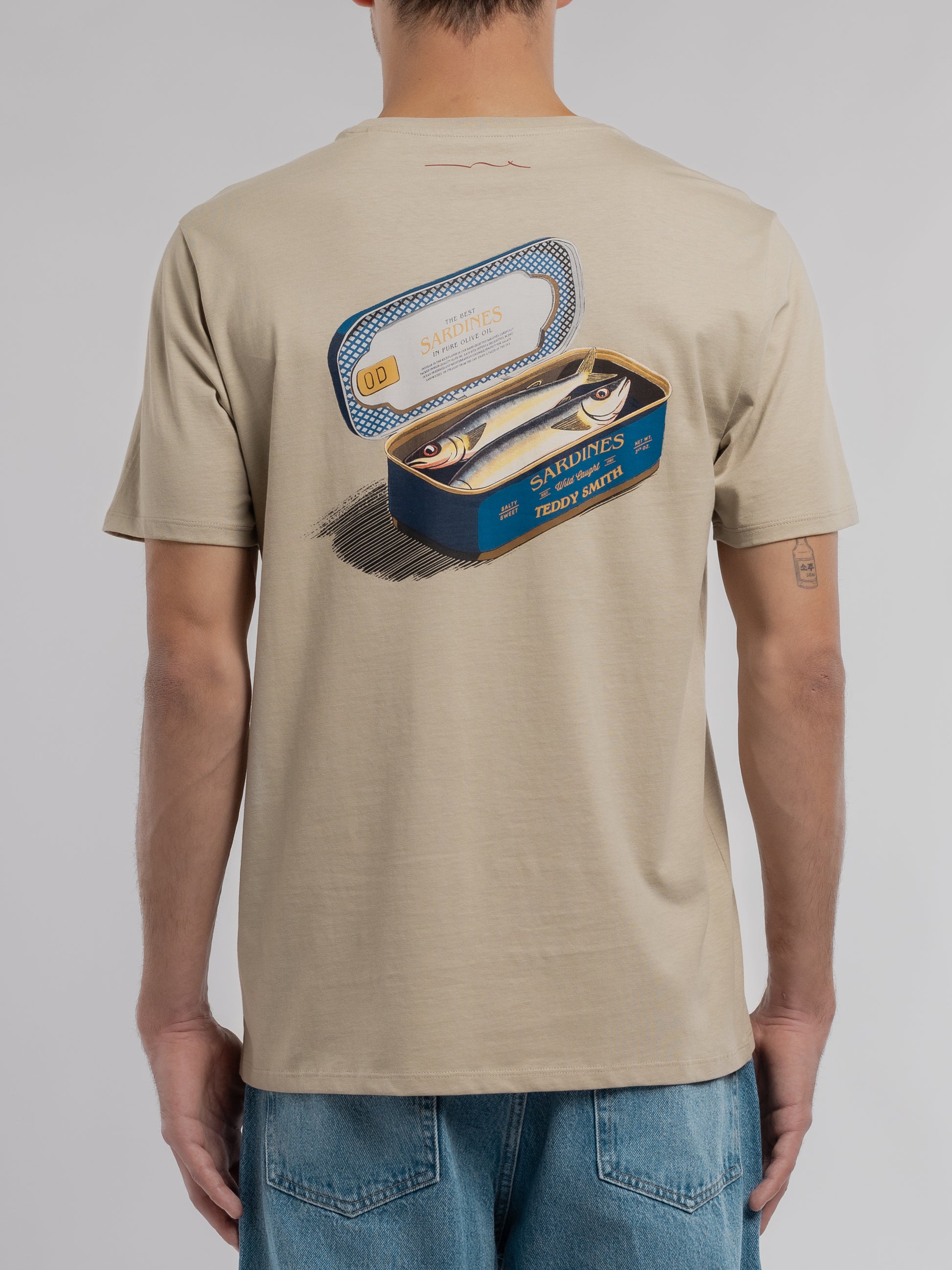 T-shirt T-FISH MC BEIGE - Teddy Smith