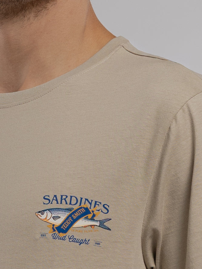 T-shirt T-FISH MC BEIGE - Teddy Smith
