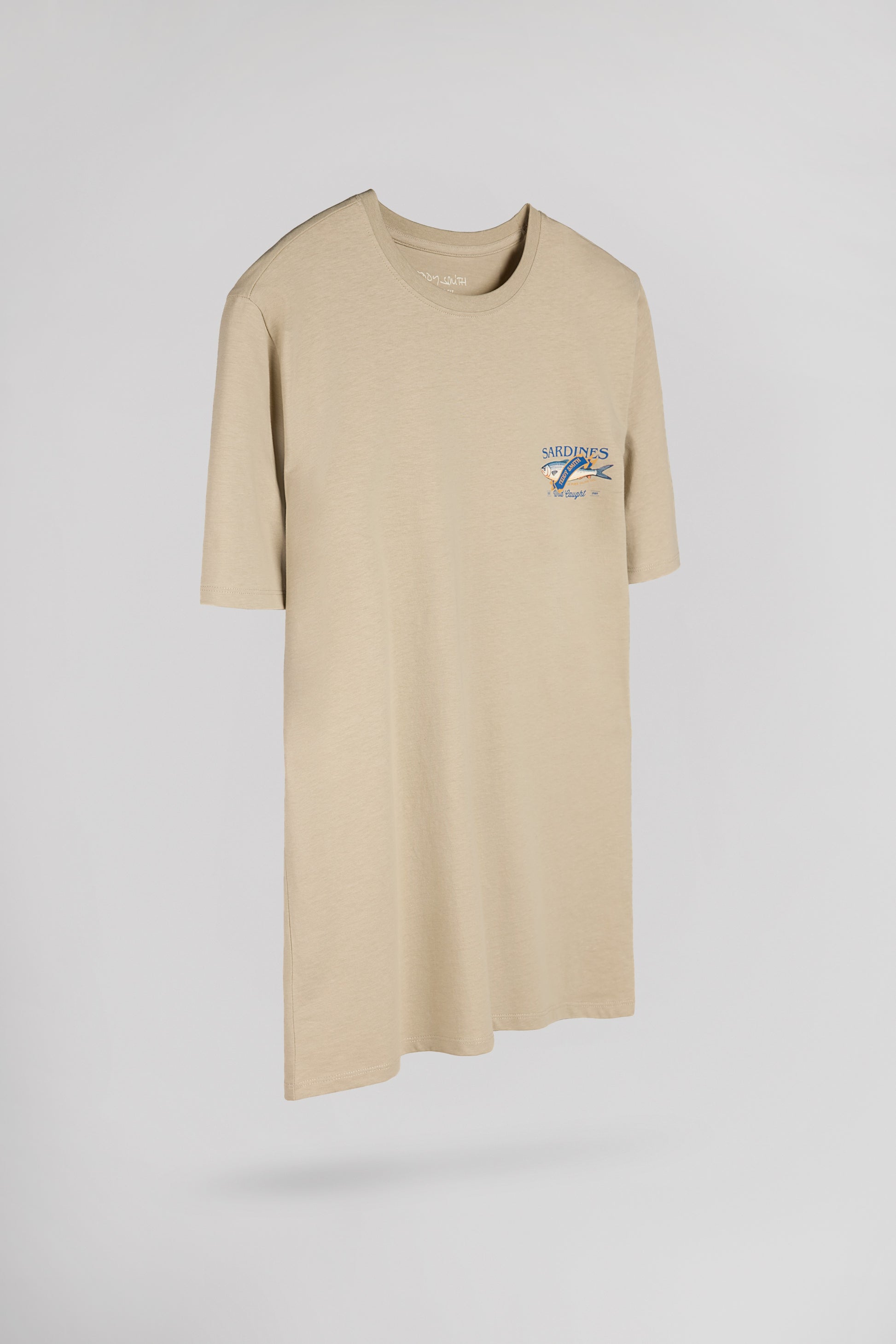 T-shirt T-FISH MC BEIGE - Teddy Smith
