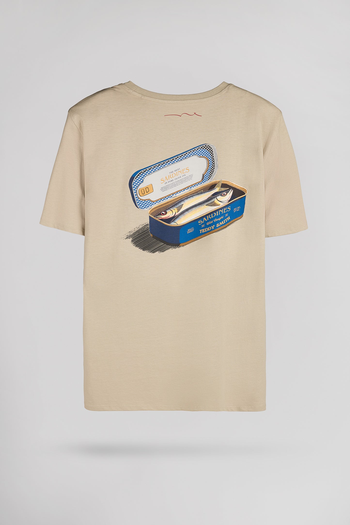 T-shirt T-FISH MC BEIGE - Teddy Smith