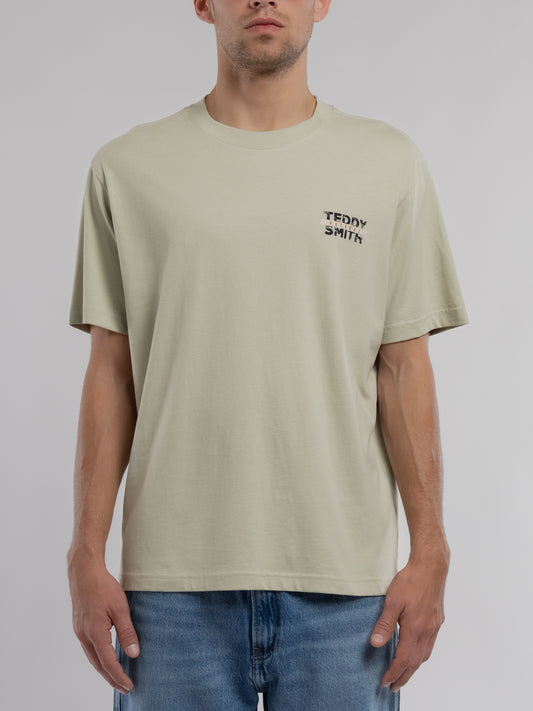 Achat T-shirt T-HAVEN MC VERT SAUGE - Teddy Smith