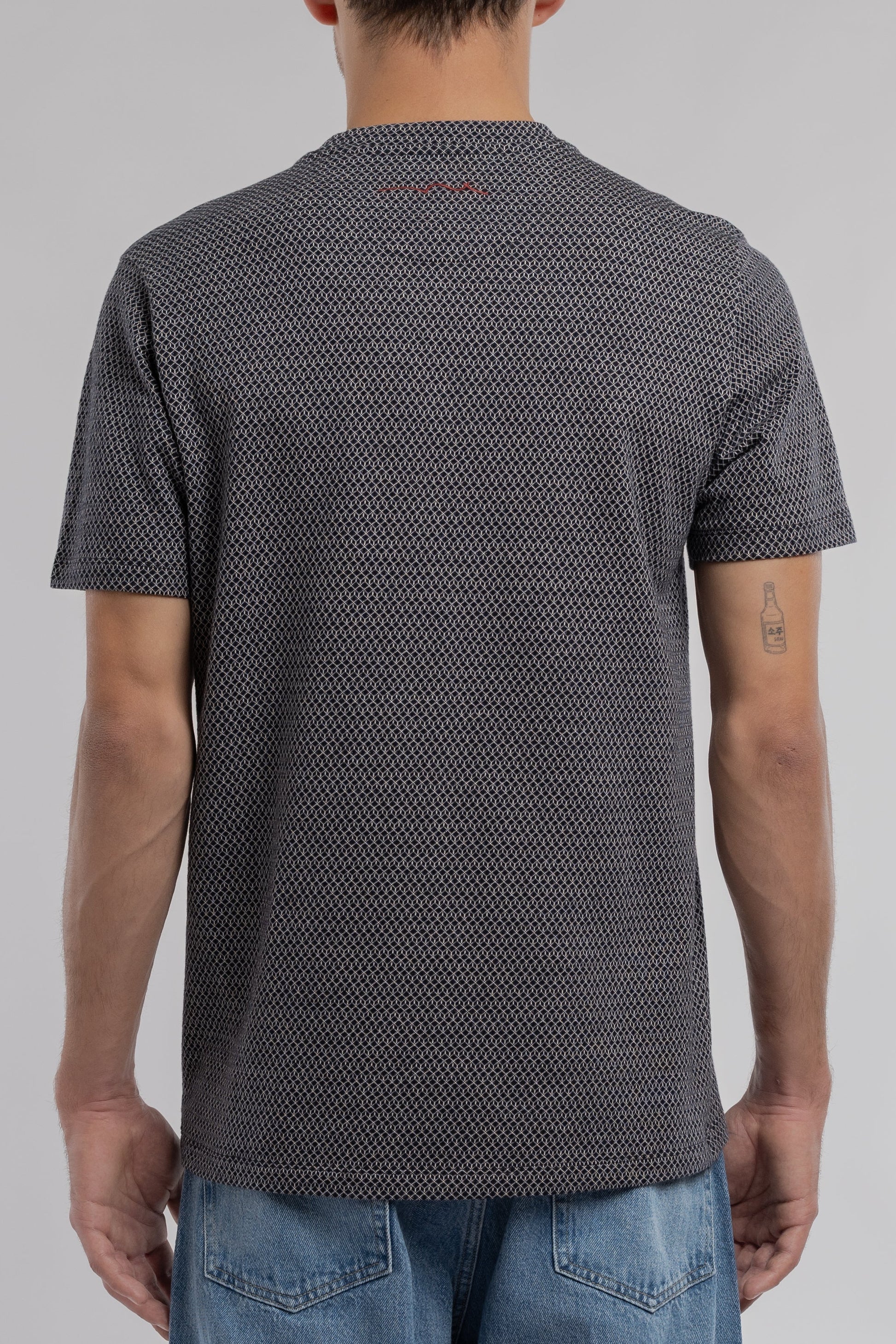 T-shirt T-JOOS MC DARK NAVY - Teddy Smith