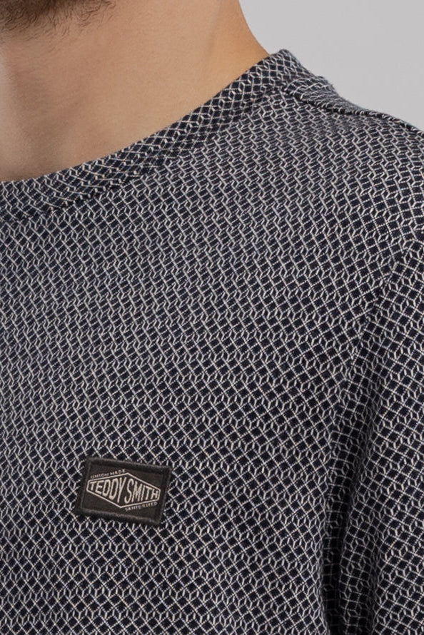 T-shirt T-JOOS MC DARK NAVY - Teddy Smith