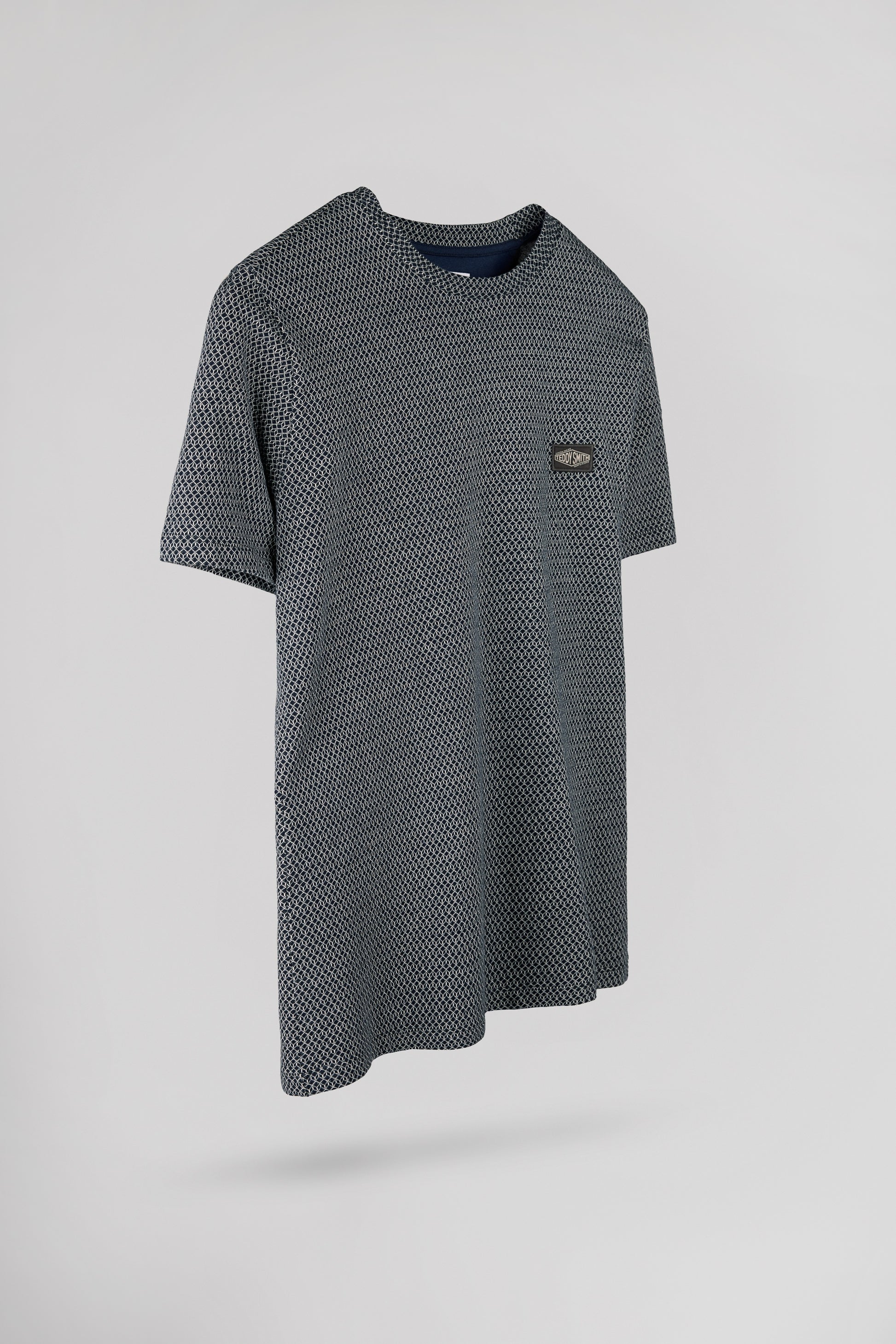 T-shirt T-JOOS MC DARK NAVY - Teddy Smith