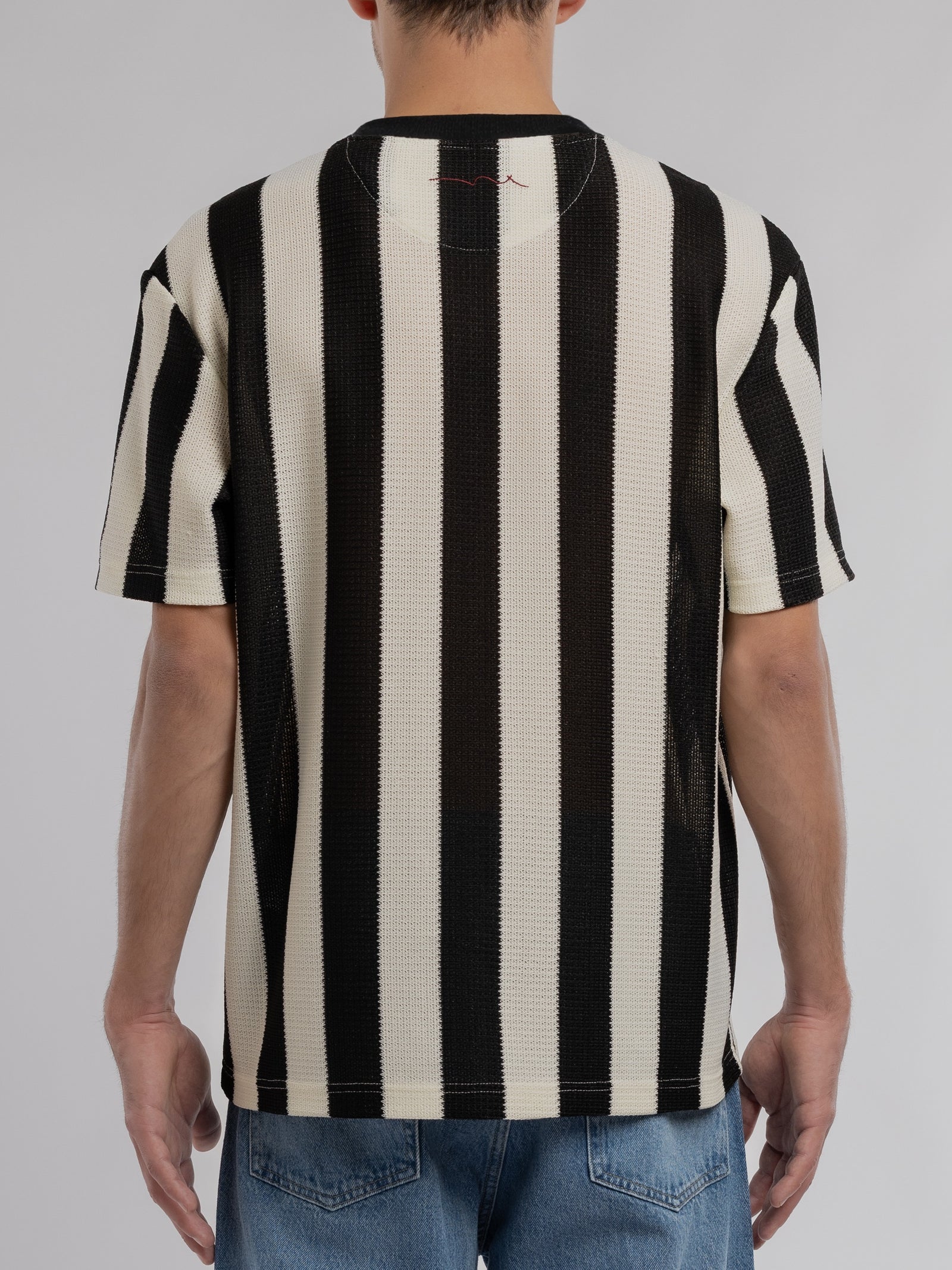 T-shirt rayé ample T-LANZ MC CREAM