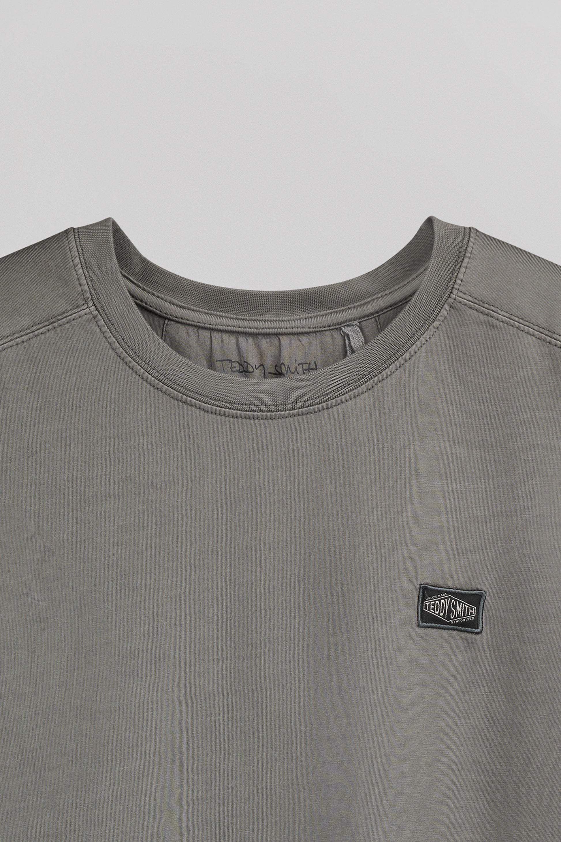 T-shirt T-NATEO MC GRIS ARDOISE - Teddy Smith