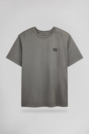 T-shirt T-NATEO MC GRIS ARDOISE - Teddy Smith