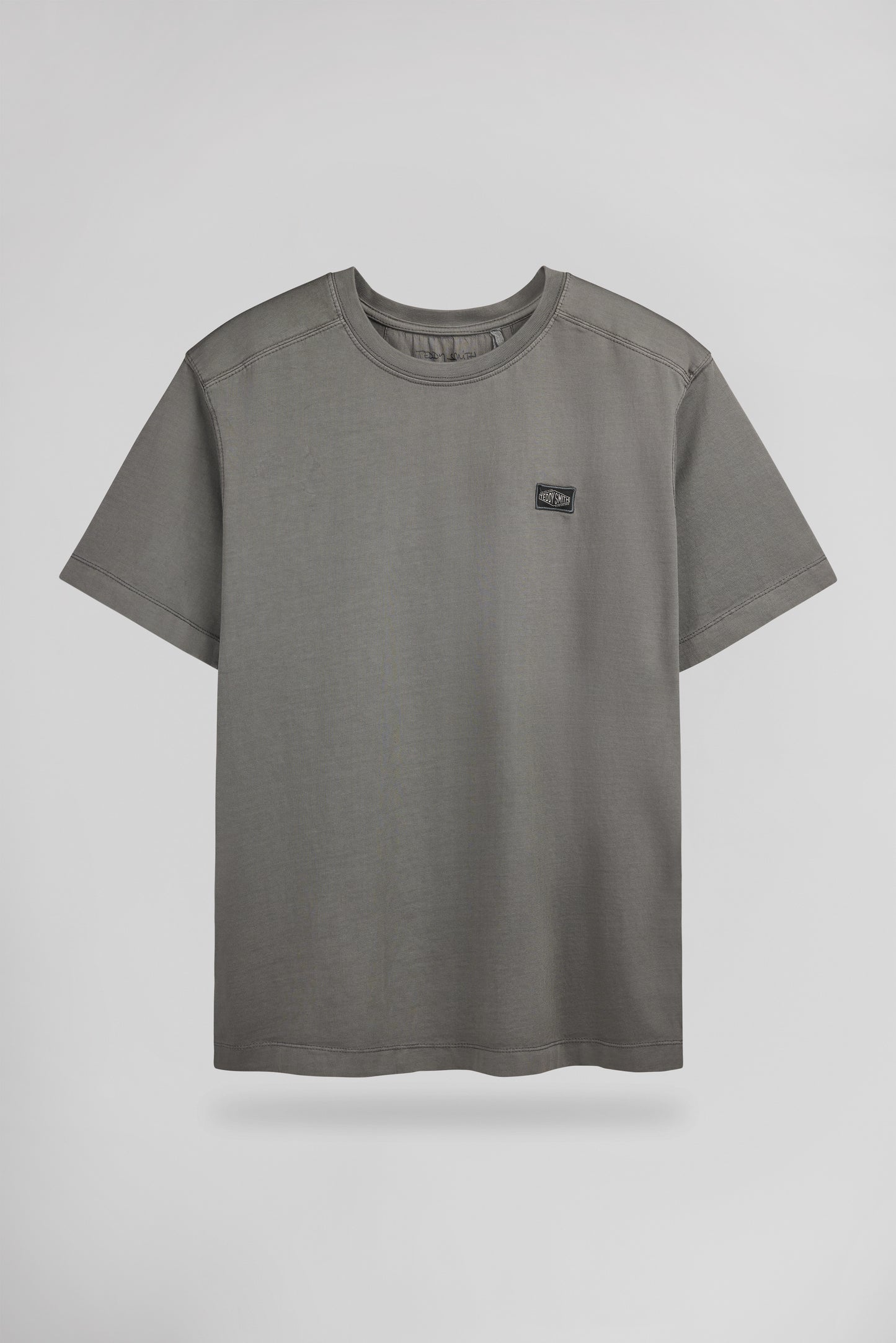 T-shirt T-NATEO MC GRIS ARDOISE - Teddy Smith