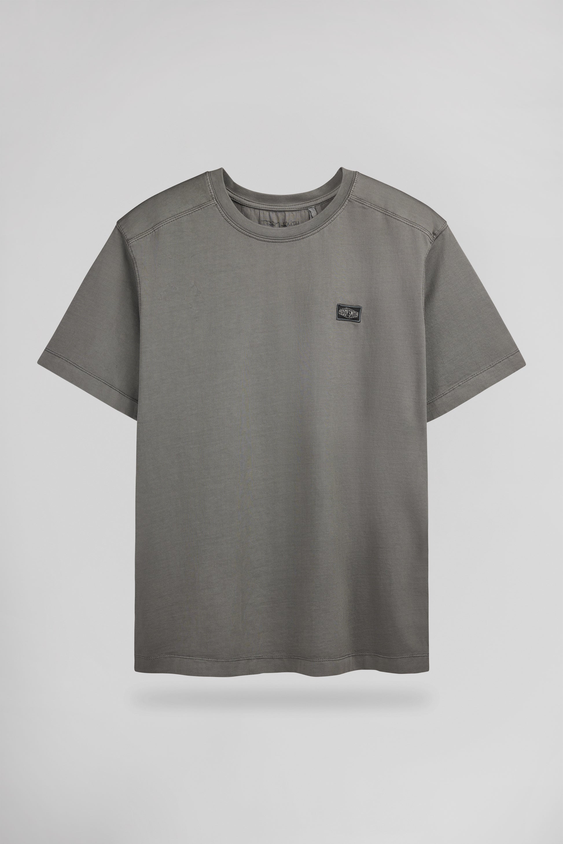 T-shirt T-NATEO MC GRIS ARDOISE - Teddy Smith