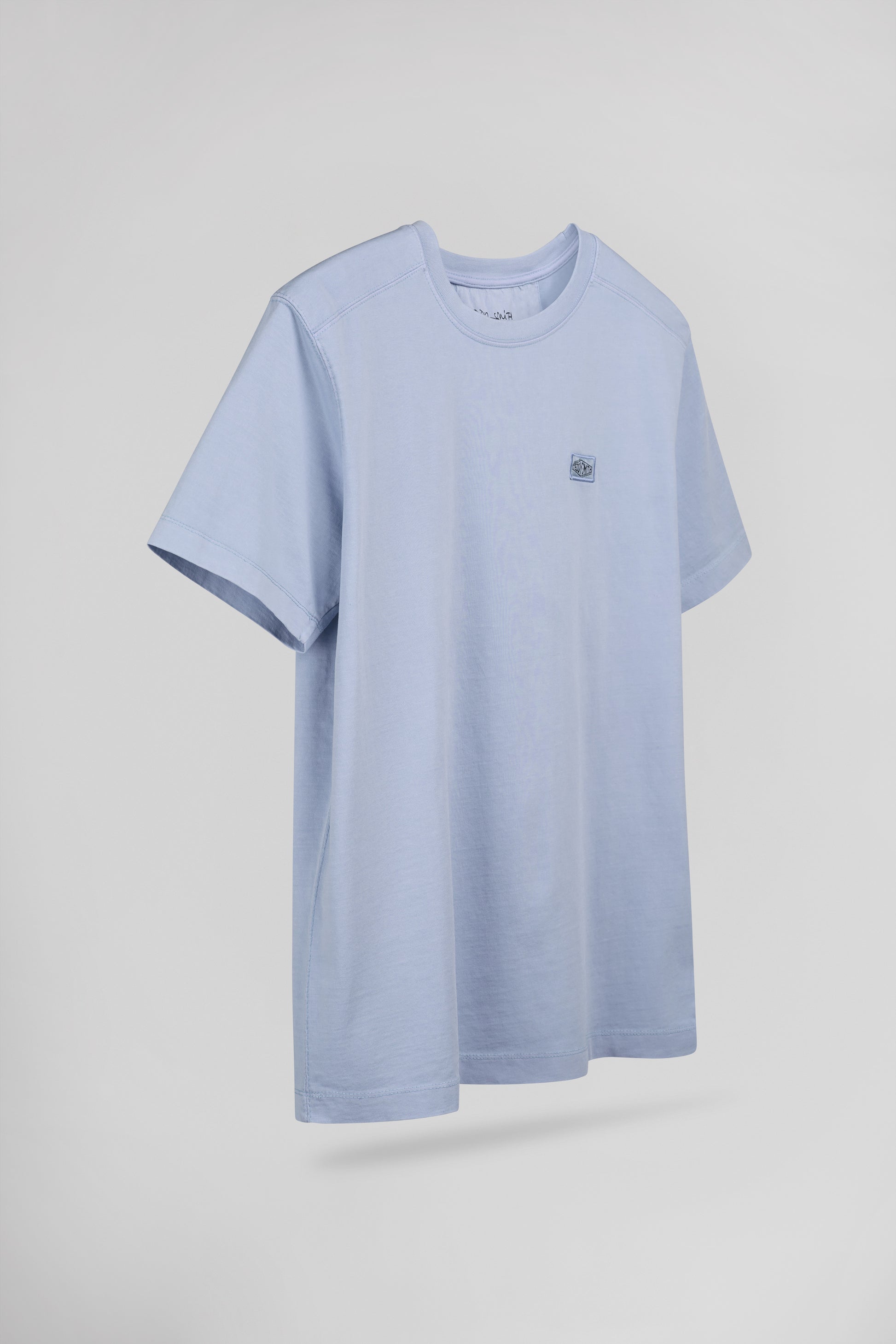 T-shirt T-NATEO MC PASTEL BLUE - Teddy Smith