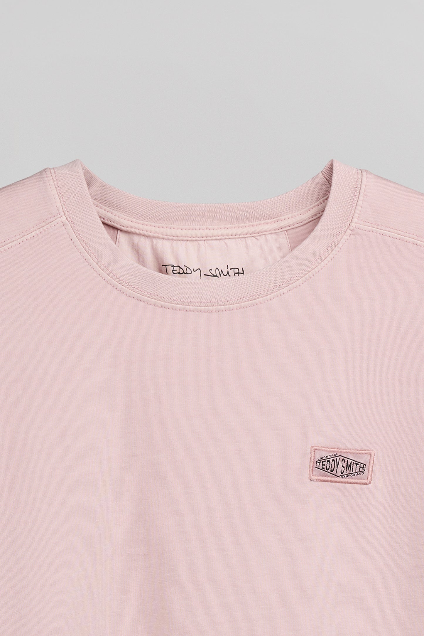 T-shirt T-NATEO MC ROSE PASTEL - Teddy Smith