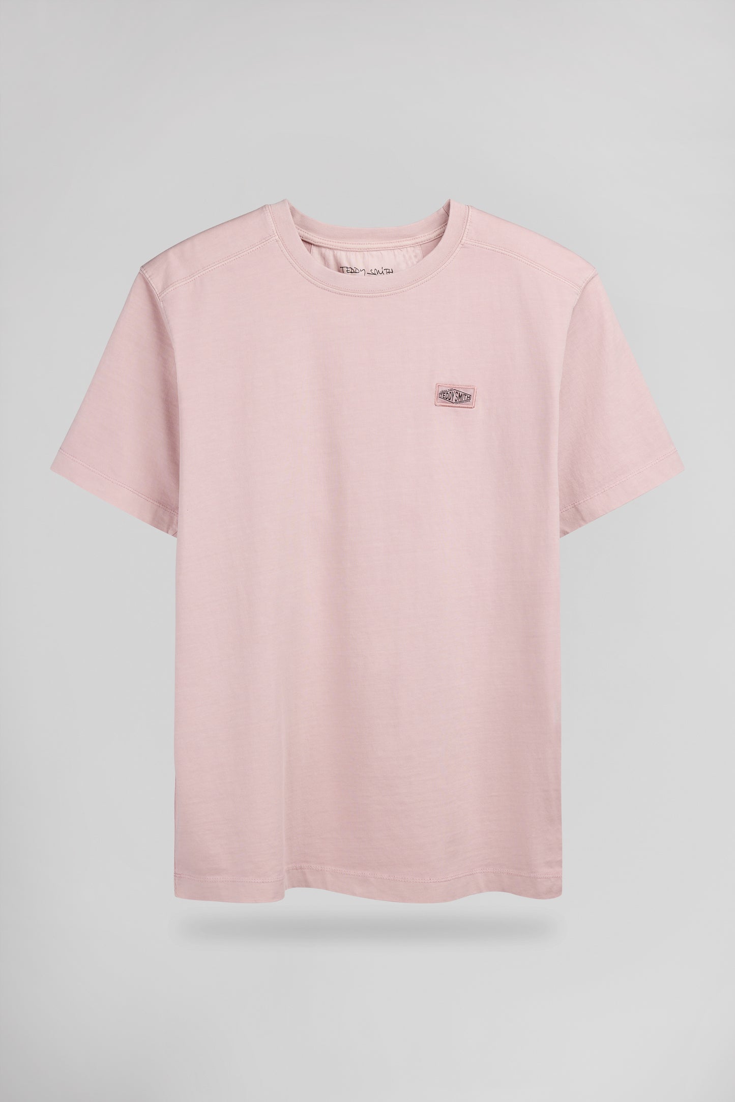 T-shirt T-NATEO MC ROSE PASTEL - Teddy Smith